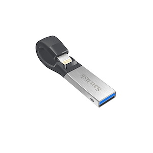 فلش مموری سندیسک مدل iXpand ظرفیت 32 گیگابایت SanDisk iXpand 32GB Silver USB Flash Drive