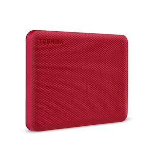 هارد اکسترنال توشیبا مدل Canvio Advance ظرفیت 2 ترابایت Toshiba Canvio Advance 2TB Red External Hard Drive