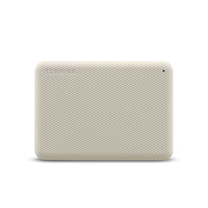 هارد اکسترنال توشیبا مدل Canvio Advance ظرفیت 2 ترابایت Toshiba Canvio Advance 2TB Light Beige External Hard Drive