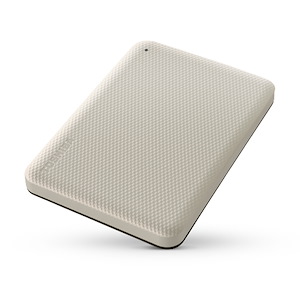 هارد اکسترنال توشیبا مدل Canvio Advance ظرفیت 2 ترابایت Toshiba Canvio Advance 2TB Light Beige External Hard Drive