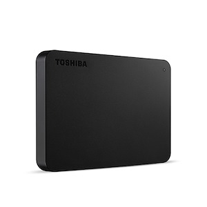 هارد اکسترنال توشیبا مدل Canvio Basics ظرفیت 2 ترابایت Toshiba Canvio Basics 2TB Matte Black External Hard Drive