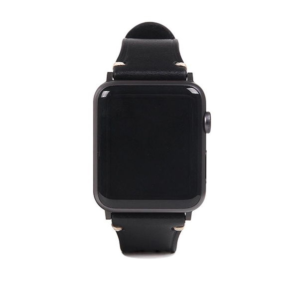 بند اس‌ال‌جی مدل D7 مناسب برای اپل واچ 38/40/41 میلی‌متری SLG D7 Italian Buttero Leather Strap Black - Apple Watch 41mm
