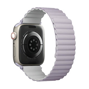 بند اپل‌واچ یونیک مدل Revix سایز 42/44/45/49 میلی‌متری Uniq Revix Lilac/White Apple Watch 45mm Band