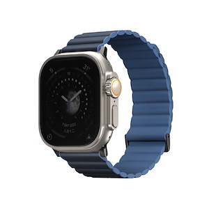 بند اپل‌واچ یونیک مدل Revix Permium Edition سایز 42/44/45/49 میلی‌متری Uniq Revix Premium Edition Prussian/Mist Blue Apple Watch 49mm Band