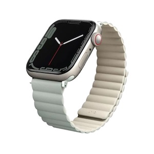 بند اپل‌واچ یونیک مدل Revix سایز 38/40/41 میلی‌متری Uniq Revix Sage/Beige Apple Watch 41mm Band