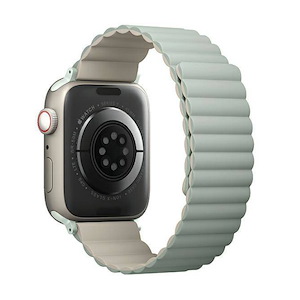 بند اپل‌واچ یونیک مدل Revix سایز 38/40/41 میلی‌متری Uniq Revix Sage/Beige Apple Watch 41mm Band