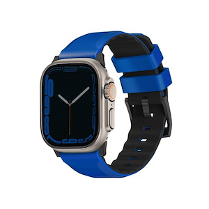 بند اپل‌واچ یونیک مدل Linus سایز 42/44/45/49 میلی‌متری Uniq Linus Racing Blue Apple Watch 49mm Band