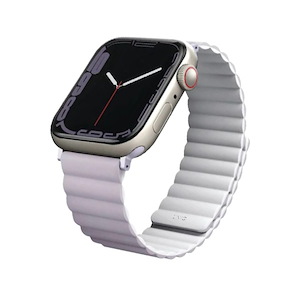 بند اپل‌واچ یونیک مدل Revix سایز 38/40/41 میلی‌متری Uniq Revix Lilac/White Apple Watch 41mm Band