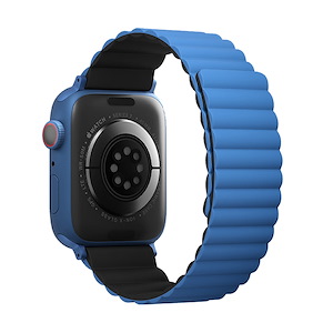 بند اپل‌واچ یونیک مدل Revix سایز 42/44/45/49 میلی‌متری Uniq Revix Blue/Black Apple Watch 45mm Band