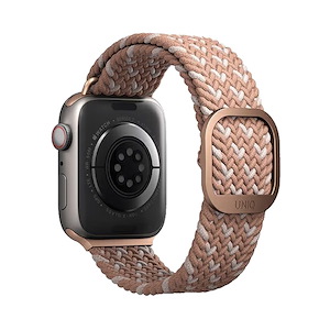 بند اپل‌واچ یونیک مدل Aspen DE سایز 38/40/41 میلی‌متری Uniq Aspen DE Citrus Pink Apple Watch 41mm Band