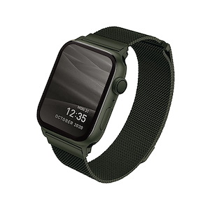 بند اپل‌واچ یونیک مدل Dante سایز 42/44/45/49 میلی‌متری Uniq Dante Green Apple Watch 45mm Band