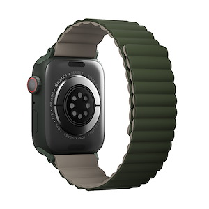 بند اپل‌واچ یونیک مدل Revix سایز 38/40/41 میلی‌متری Uniq Revix Green/Taupe Apple Watch 41mm Band