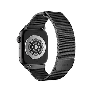 بند اپل‌واچ یونیک مدل Dante سایز 42/44/45/49 میلی‌متری Uniq Dante Dim Gray Apple Watch 45mm Band