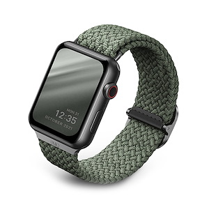 بند یونیک مدل Aspen مناسب برای اپل واچ 42/44/45/49 میلی‌متری Uniq Aspen Strap Dark Olive Green - Apple Watch 45mm