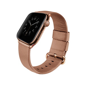 بند اپل‌واچ یونیک مدل Mondian سایز 38/40/41 میلی‌متری Uniq Mondain Dark Salmon Apple Watch 41mm Band