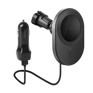 شارژر بی سیم انرجیا MagDisc Drive Energea MagDisc Drive MagSafe Compatible Car Charger Gunmetal