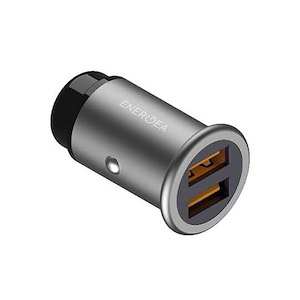 شارژر فندکی انرجیا MiniDrive Energea MiniDrive with 2 USB Ports Car Charger Silver