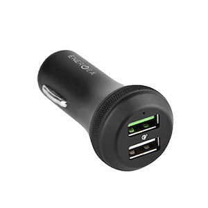 شارژر فندکی انرجیا FastDrive Energea FastDrive Car Charger Black