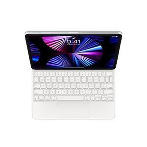 کیبورد اپل Magic برای iPad Pro 11" Apple iPad Pro 11-inch Magic Keyboard - White