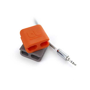 گیره کابل بلولانژ CableClip Medium BlueLounge CabeClip Medium - Dark Gray/Orange