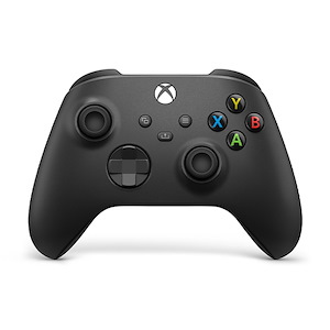 دسته بازی ایکس باکس مایکروسافت مدل Wireless Controller Microsoft Wireless Controller Carbon Black Xbox Controller