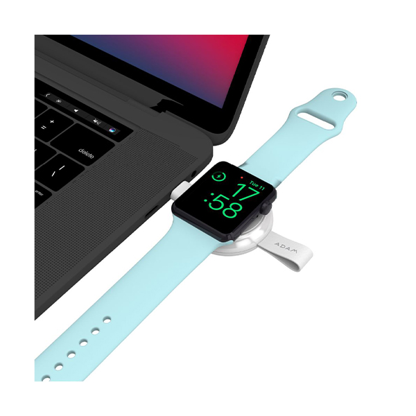 شارژر بی سیم آدام المنتس Omnia A1 Adam Elements Omnia A1 Apple Watch Magnetic Wireless Charger White