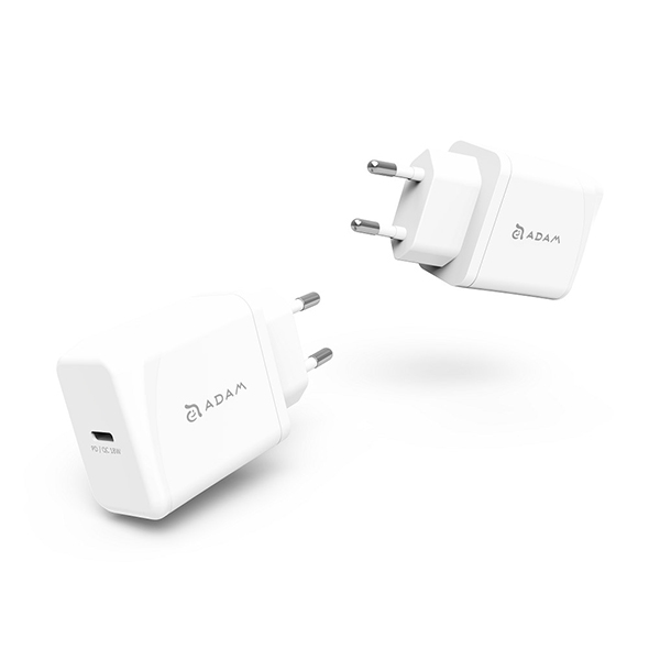 شارژر آدام المنتس Omnia F1 18W USB-C Adam Elements Omnia F1 PD 18W USB-C Adapter White