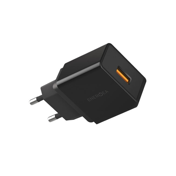 شارژر انرجیا AmpCharge 18W Energea AmpCharge QC3 US 18W Wall Charger Black