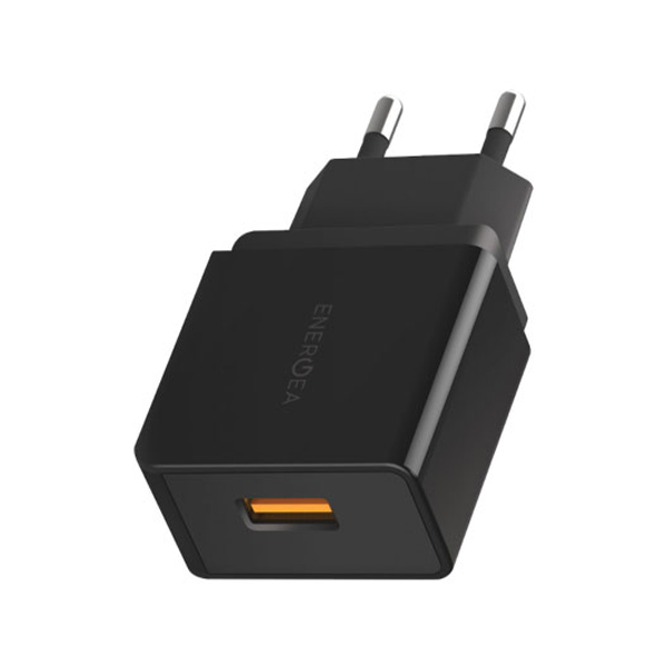 شارژر انرجیا AmpCharge 18W Energea AmpCharge QC3 US 18W Wall Charger Black