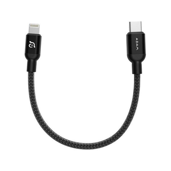 خرید آنلاین کابل آدام المنتس PeAk II USB-C to Lightning طول 20 سانتی‌متر