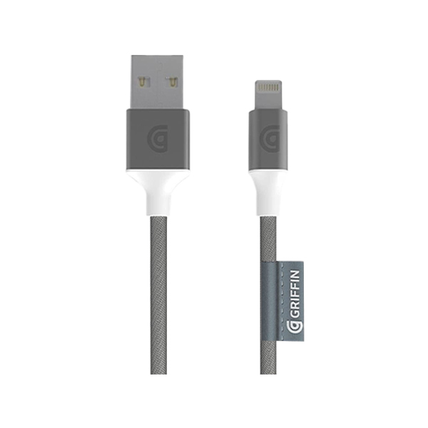 خرید آنلاین کابل گریفین Premium Braided USB to Lightning طول 1.5 متر