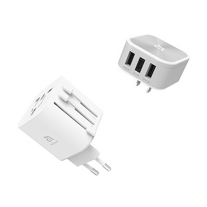 شارژر آدام المنتس Omnia T3 5W Adam Elements Omnia T3 5W Travel Adapter Silver