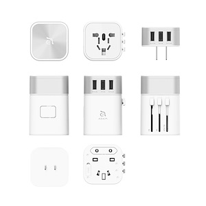 شارژر آدام المنتس Omnia T3 5W Adam Elements Omnia T3 5W Travel Adapter Silver