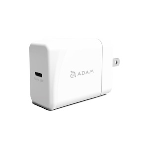 شارژر و کابل آدام المنتس Omnia F1 18W USB-C Adam Elements Omnia F1 PD USB-C 18W Fast Charge Kit White