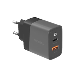 شارژر انرجیا AmpCharge 30W Energea AmpCharge PD30  EU 30W Wall Charger Gunmetal