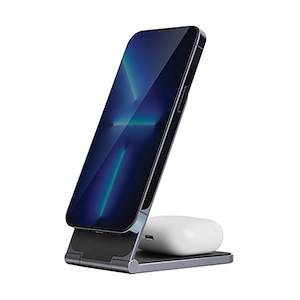 شارژر بی‌سیم انرجیا مدل Magduo Air Energea Magduo Air Gunmetal Wireless Charger