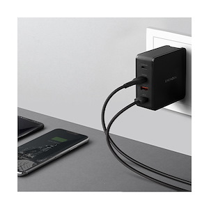 شارژر انرجیا Travelite 48W Energea Travelite PD66 48W Wall Charger Black