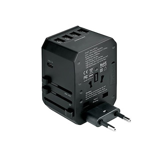 شارژر انرجیا مدل TravelWorld 45W Energea TravelWorld PD2 45W Black Adapter