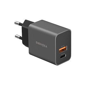 شارژر انرجیا AmpCharge 20W Energea AmpCharge PD20  20W Wall Charger Gunmetal