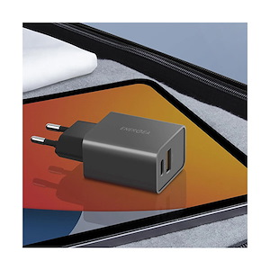 شارژر انرجیا AmpCharge 20W Energea AmpCharge PD20  20W Wall Charger Gunmetal