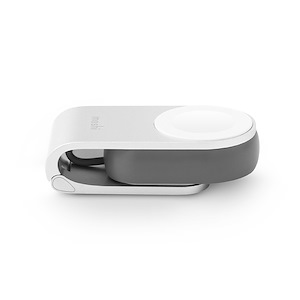 شارژر موشی مدل Flekto Moshi Flekto Compact Folding Apple Watch Charger Silver