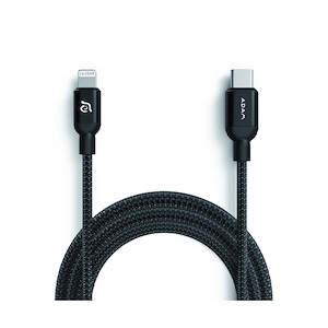 کابل آدام المنتس PeAk II USB-C to Lightning طول 1.2 متر ADAM elements PeAk II USB-C to Lightning Cable Black - 1.2m