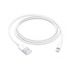 کابل اپل USB to Lightning طول 1 متر Apple USB to Lightning Cable White - 1m