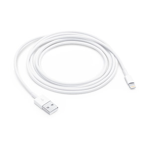 کابل اپل USB to Lightning طول 2 متر Apple USB to Lightning Cable White - 2m