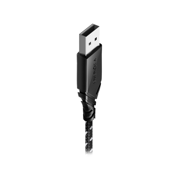 کابل انرجیا DuraGlitz USB to USB-C طول 1.5 متر Energea DuraGlitz USB to USB-C Cable Black - 1.5m