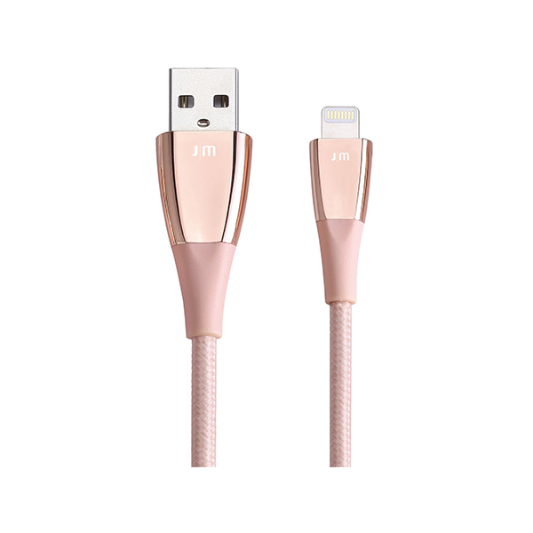 خرید آنلاین کابل جاست موبایل ZinCable Deluxe USB to Lightning طول 1.5 متر