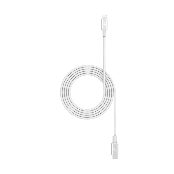 کابل موفی USB-C to Lightning طول 1.8 متر Mophie USB-C to Lightning Cable White - 1.8m