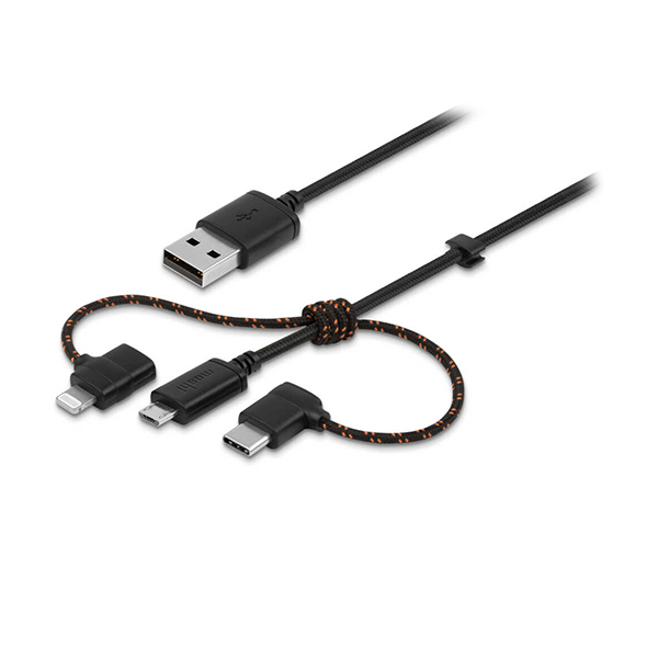 کابل موشی Universal 3-in-1 طول 1 متر Moshi Universal 3-in-1 Cable Black - 1m