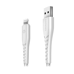 کابل انرجیا NyloFlex USB to Lightning طول 1.5 متر Energea NyloFlex USB to Lightning Cable White - 1.5m