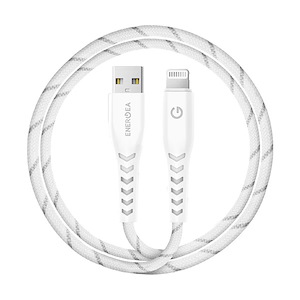 کابل انرجیا NyloFlex USB to Lightning طول 1.5 متر Energea NyloFlex USB to Lightning Cable White - 1.5m